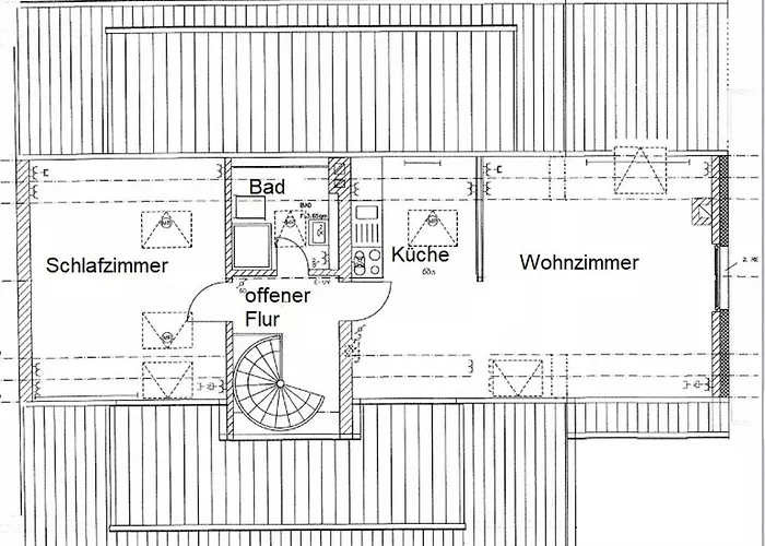 Dachwohnung Naehe Clemenshospital Apartment